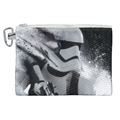 Stormtrooper Canvas Cosmetic Bag (xl) by Bakwanart