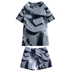 Stormtrooper Kids  Swim Tee And Shorts Set