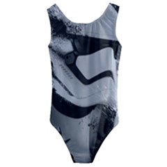 Stormtrooper Kids  Cut-out Back One Piece Swimsuit by Bakwanart