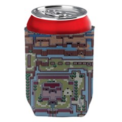 Arcade Game Retro Pattern Can Holder by Bakwanart