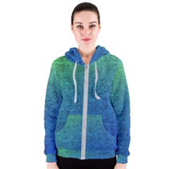 Blue And Green Circuit Board Wallpaper Circuit Board Sketch Women s Zipper Hoodie