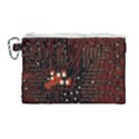 Red Computer Circuit Board Canvas Cosmetic Bag (Large) View1