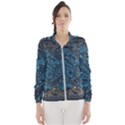 Position Of The Constellations Illustration Star Blue Women s Windbreaker View1