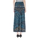 Position Of The Constellations Illustration Star Blue Full Length Maxi Skirt View2