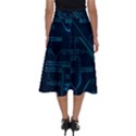 Technology Computer Circuit Boards Electricity Cpu Binary Perfect Length Midi Skirt View2