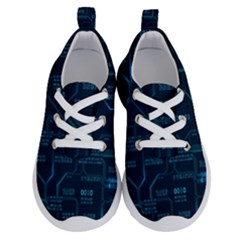 Technology Computer Circuit Boards Electricity Cpu Binary Running Shoes by Bakwanart