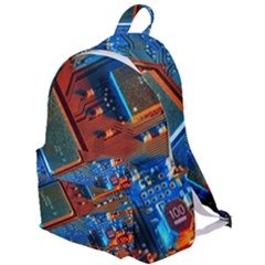 Gray Circuit Board Electronics Electronic Components Microprocessor The Plain Backpack by Bakwanart