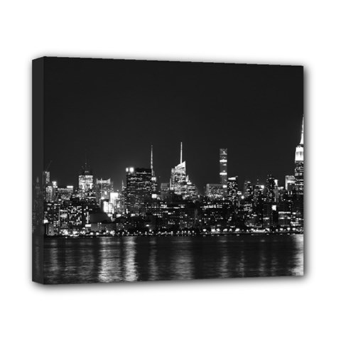 Photography Of Buildings New York City  Nyc Skyline Canvas 10  X 8  (stretched) by Bakwanart