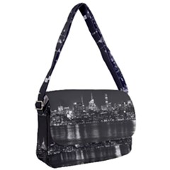 Photography Of Buildings New York City  Nyc Skyline Courier Bag by Bakwanart