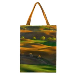 Landscape Usa Nature Washington State Trees Field Palouse Classic Tote Bag by Bakwanart