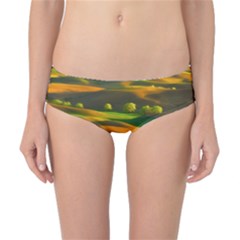 Landscape Usa Nature Washington State Trees Field Palouse Classic Bikini Bottoms by Bakwanart