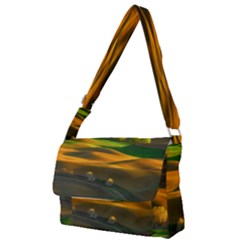 Landscape Usa Nature Washington State Trees Field Palouse Full Print Messenger Bag (s) by Bakwanart