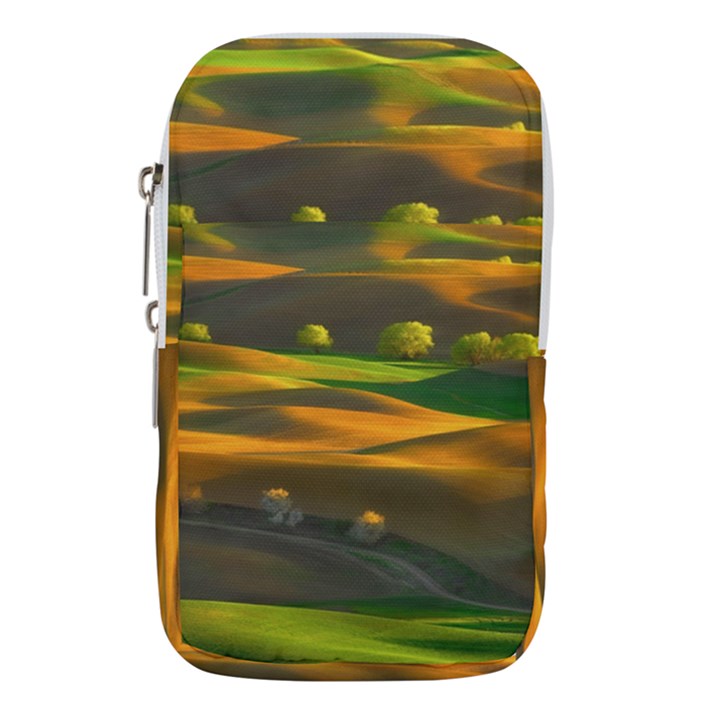 Landscape Usa Nature Washington State Trees Field Palouse Waist Pouch (Small)