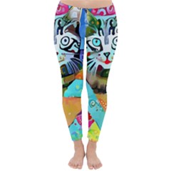 Kitten Cat Pet Animal Adorable Fluffy Cute Kitty Classic Winter Leggings by 99art