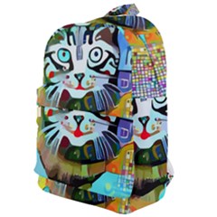 Kitten Cat Pet Animal Adorable Fluffy Cute Kitty Classic Backpack by 99art