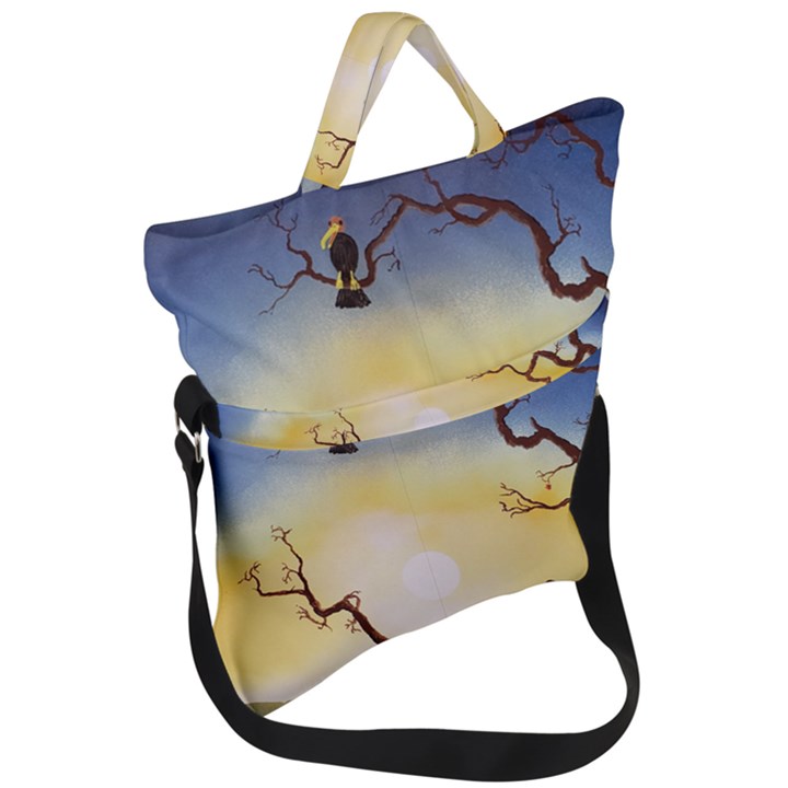 1 (202) Fold Over Handle Tote Bag