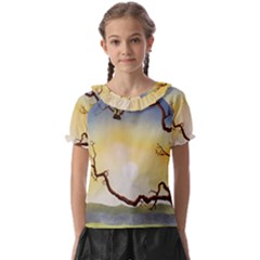 1 (202) Kids  Frill Chiffon Blouse by LeRoyJacks