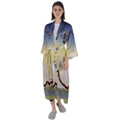 1 (202) Maxi Satin Kimono by LeRoyJacks