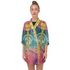 1 (188) Half Sleeve Chiffon Kimono by LeRoyJacks