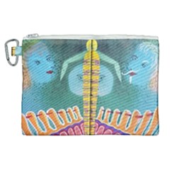 1 (188) Canvas Cosmetic Bag (xl) by LeRoyJacks