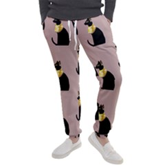 Cat Egyptian Ancient Statue Egypt Culture Animals Men s Jogger Sweatpants by 99art