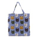 Cat Cat Background Animals Little Cat Pets Kittens Grocery Tote Bag View1