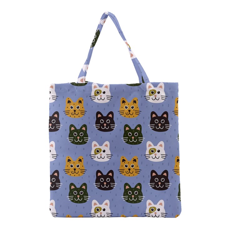 Cat Cat Background Animals Little Cat Pets Kittens Grocery Tote Bag