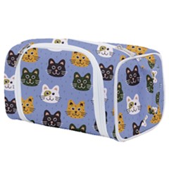 Cat Cat Background Animals Little Cat Pets Kittens Toiletries Pouch by 99art