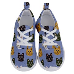 Cat Cat Background Animals Little Cat Pets Kittens Running Shoes by 99art