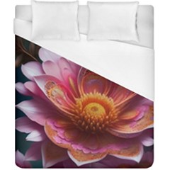 Pink Flowers Petals Blossoms Blooms Art Duvet Cover (california King Size) by 99art