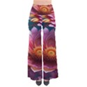 Pink Flowers Petals Blossoms Blooms Art So Vintage Palazzo Pants View1