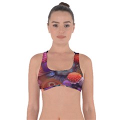 Flower Blossoms Petals Blooms Got No Strings Sports Bra by 99art