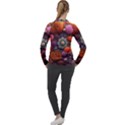 Flower Blossoms Petals Blooms Women s Pique Long Sleeve Tee View2