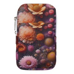 Flowers Petals Blossoms Art Flora Waist Pouch (small) by 99art