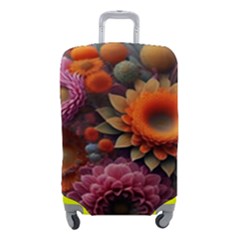 Flowers Flower Blossoms Petals Blooms Luggage Cover (small) by 99art