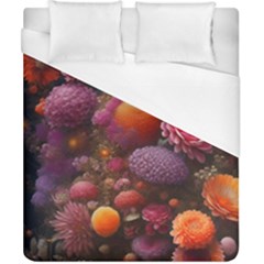 Flowers Blossoms Petals Blooms Duvet Cover (california King Size)