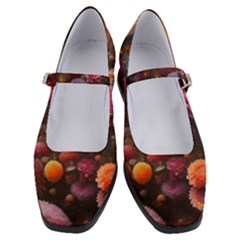 Flowers Blossoms Petals Blooms Women s Mary Jane Shoes by 99art