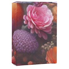 Flowers Blossoms Petals Blooms Playing Cards Single Design (rectangle) With Custom Box by 99art