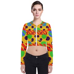 Background Graphic Beautiful Wallpaper Long Sleeve Zip Up Bomber Jacket by 99art