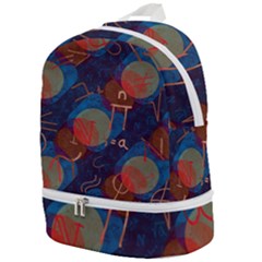 Background Graphic Beautiful Zip Bottom Backpack by 99art