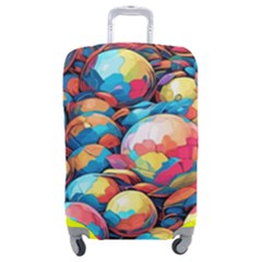 Pattern Seamless Balls Colorful Rainbow Colors Luggage Cover (medium) by 99art