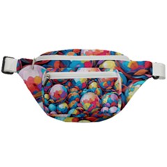 Pattern Seamless Balls Colorful Rainbow Colors Fanny Pack by 99art