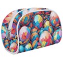 Pattern Seamless Balls Colorful Rainbow Colors Make Up Case (Medium) View1