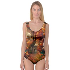 Collage Art Ai Wow Awesome Princess Tank Leotard  by 99art