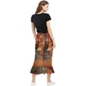 Collage Art Ai Wow Awesome Maxi Fishtail Chiffon Skirt View2