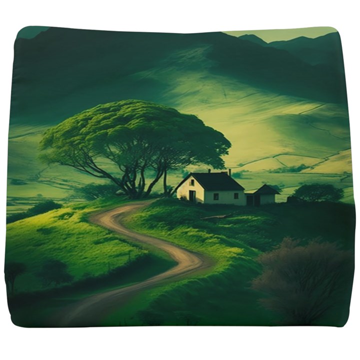 Landscape Scenery Nature Artwork Seat Cushion