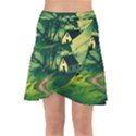 Landscape Scenery Nature Artwork Wrap Front Skirt View1