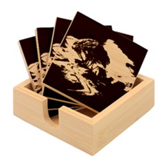 Landscape Scenery Nature Artwork Bamboo Coaster Set by 99art