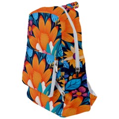 Flowers Bloom Spring Colorful Artwork Decoration Travelers  Backpack by 99art