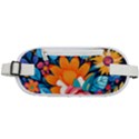 Flowers Bloom Spring Colorful Artwork Decoration Rounded Waist Pouch View1